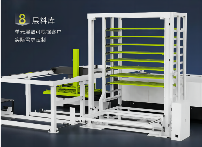 松谷HyStore系列柔性激光切割系統(tǒng)及智能倉儲(chǔ)系統(tǒng)