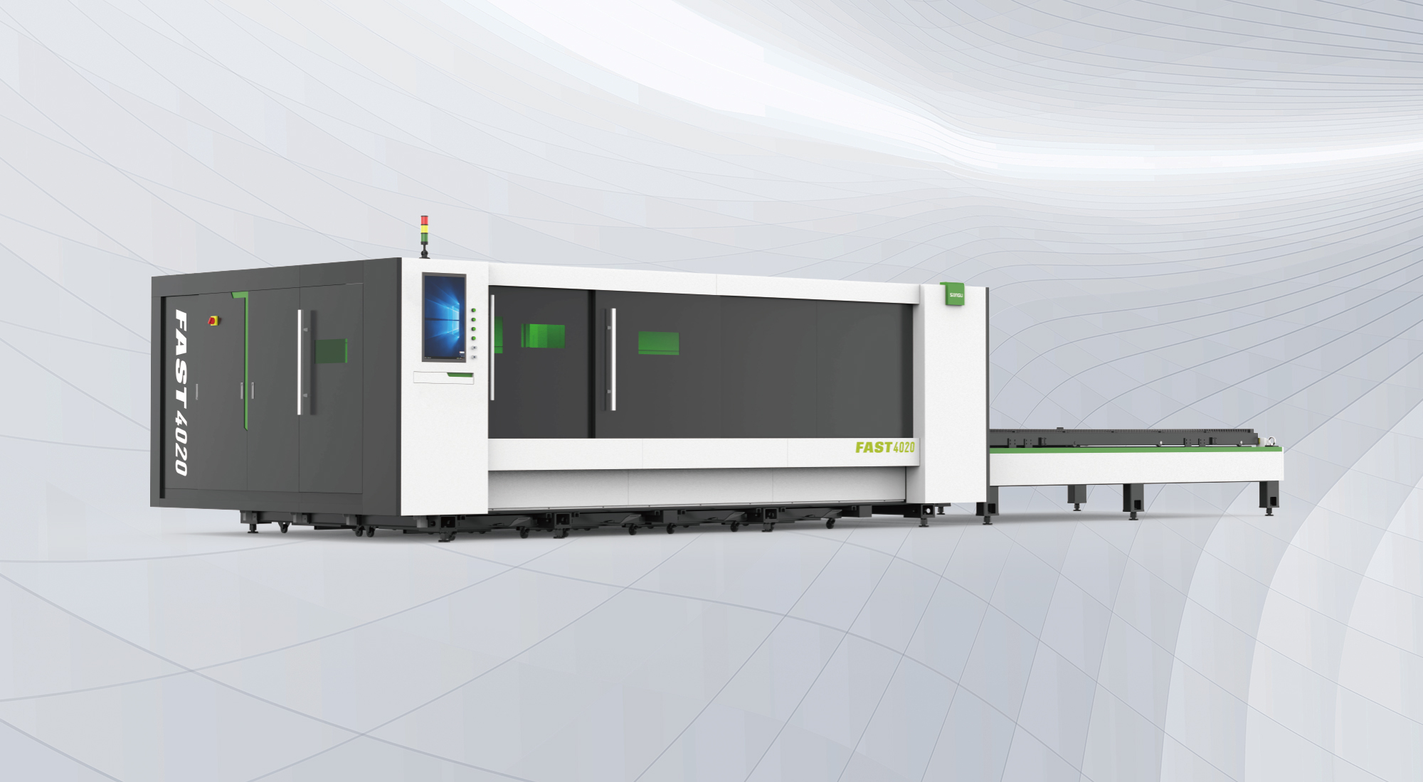 FAST4020大幅面光纖激光切割機(jī)